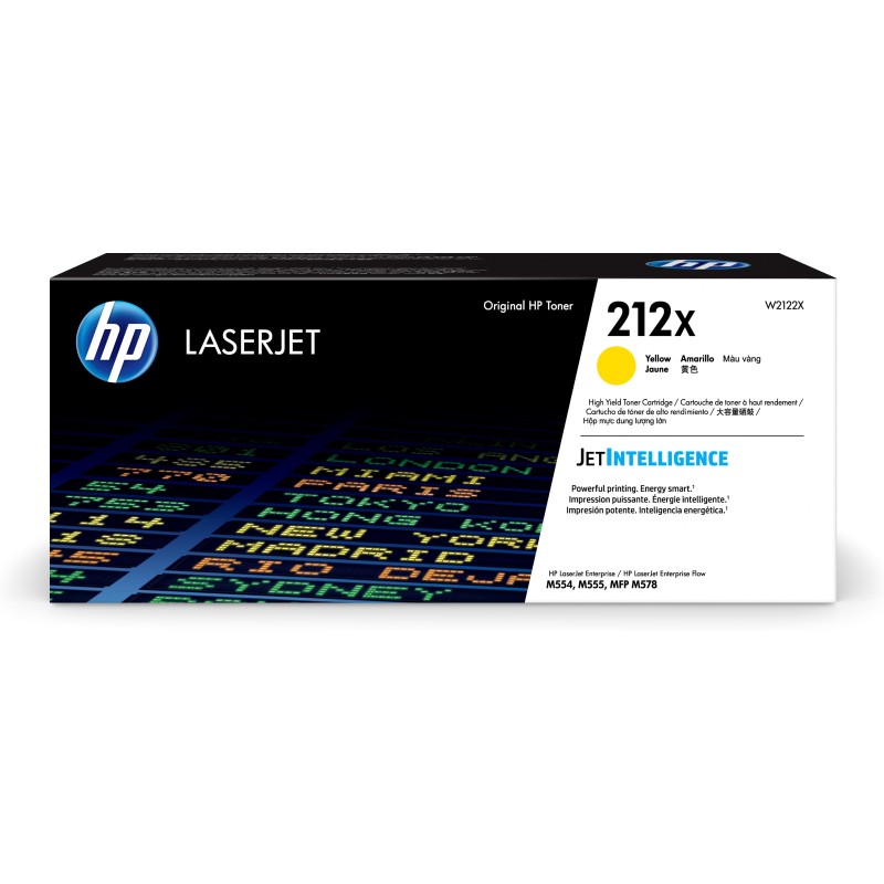 HP W2122X/ 212X Original Toner Gelb für ca. 10.000 Seiten